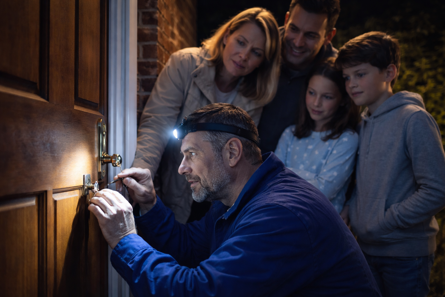 Emergency service at night